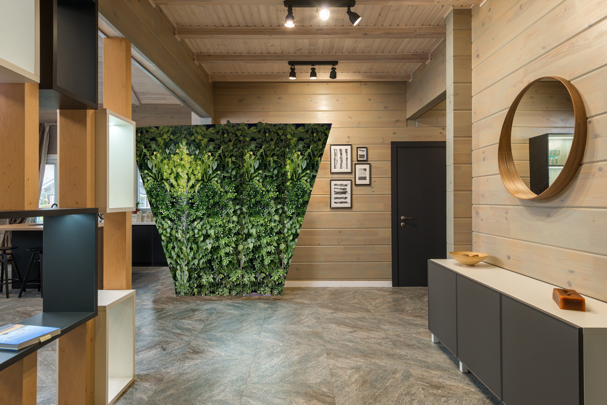 Pflanzenwand fürs Büro – Wandbegrünung mit Stil