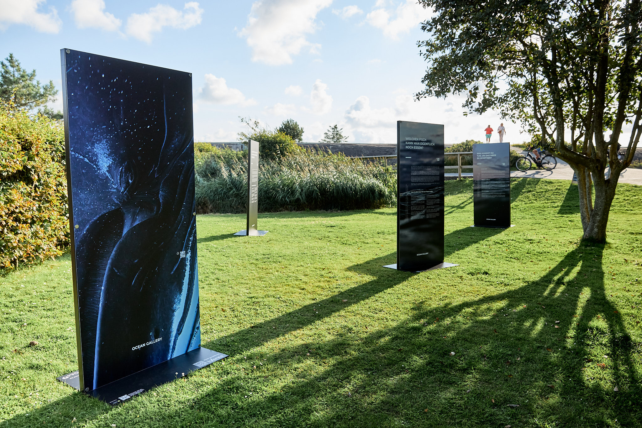 Kunst im Freien: Das FELIX System macht Outdoor-Ausstellungen einfach