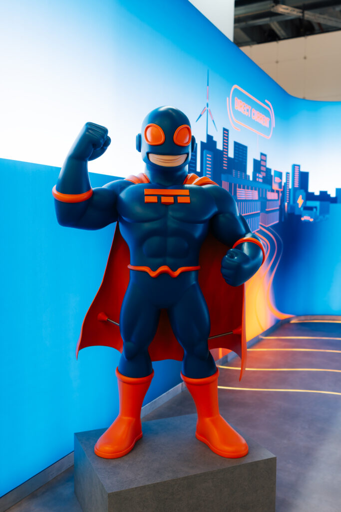 Exponat für das Messestand Konzept ODCA